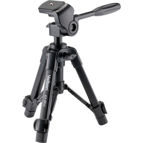 Velbon DF50/F 3-Section Medium Tripod with Panhead, Max. Height 59